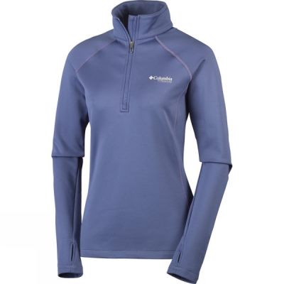 Fleece Columbia Northern Ground Half Zip Mujer - Moradas - Chile SLO409368